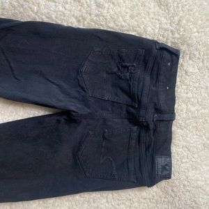 American eagle black skinny jeans